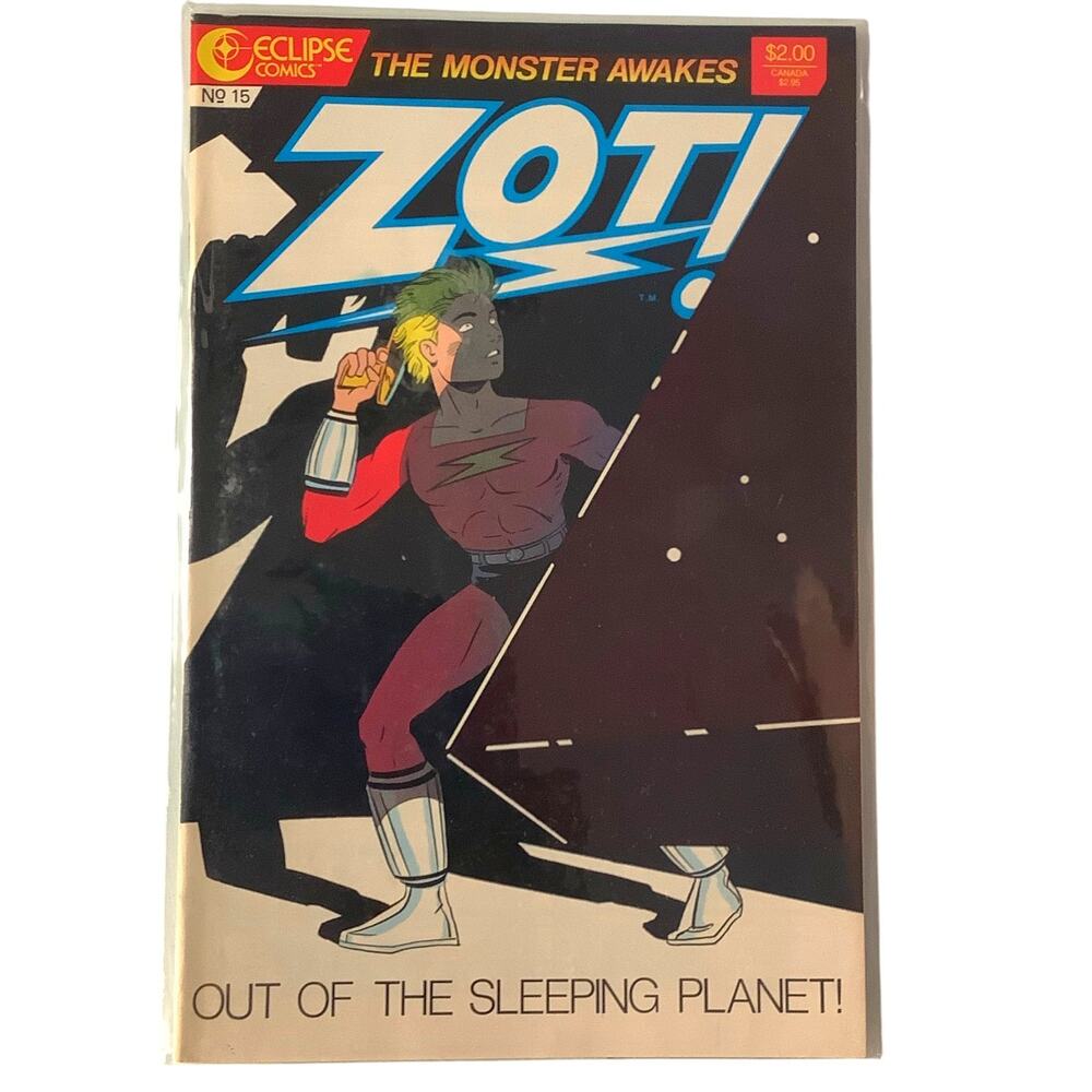 Zot! The Monster Awakes Out of the Sleeping Planet!, No. 15, Jan 1988, Eclipse